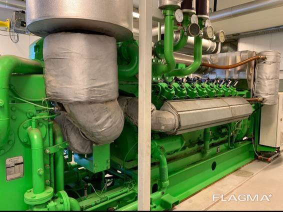 Б/У газовый двигатель Jenbacher JGS 420 , 1513 Квт, 2016 г.