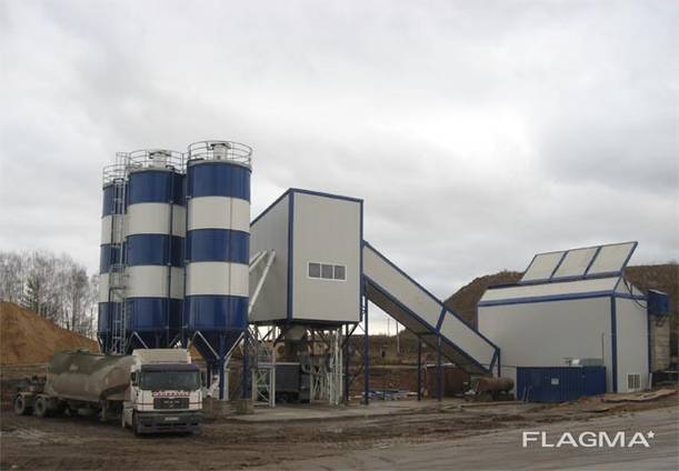 Impianto di calcestruzzo Stazionario Sumab T-60 (60 m3/h) Svezia