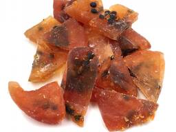 Dried Passion fruit, 5% Sugar (from the manufacturer)