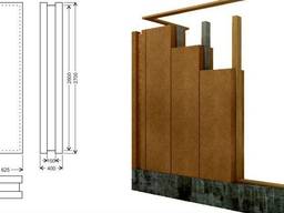 Hempcrete panels
