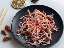 Кальмар стружка со вкусом краба