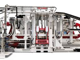 Linea di produzione di blocchi Hess Multimat RH 1000 usata (1200 m2), 2008