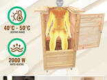 Mini sauna per la casa, sauna portatile, sauna per il balcone di un appartamento - photo 8