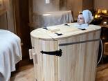 Mini sauna Linden, phito barrel sauna, home sauna, mini steam room, 1 person sauna - photo 1
