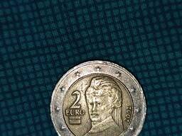 Moneta 2 euro Austria 2002 rara