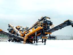 Mvsı-900 мобильная роторная дробильная установка вертикального вала