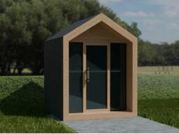Sauna da esterno "Northern" — Modello B 3/2K (isolata) 1,86 × 3,00 m Prezzo promozionale –30%