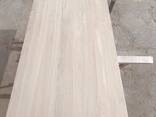Solid-laminated and jointed oak furniture panels. - photo 2