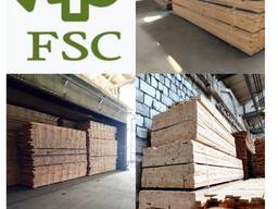 We sell sawn timber FSC